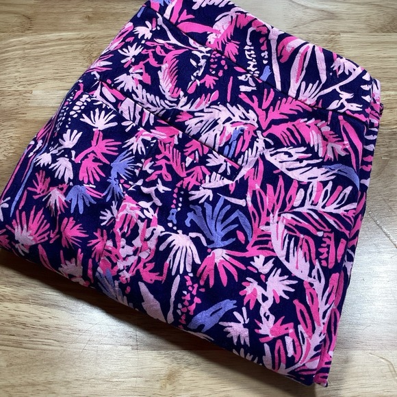 Lilly Pulitzer Denim - LILLY PULITZER Kelly Skinny Ankle Pant Bright Navy Swing of Things Sz 4